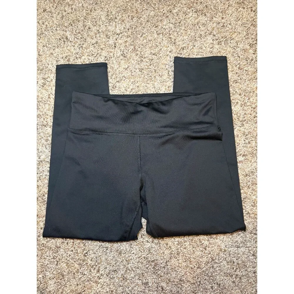 Old Navy Girls Activewear Set XL 14-16 Go-Dry Leggings Bike Shorts Black NWOT